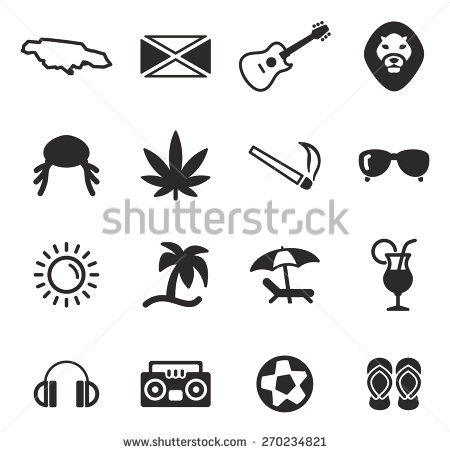 Dreadlock Silhouette Vector