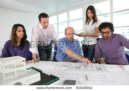 Engineering Meeting Stock-Photo