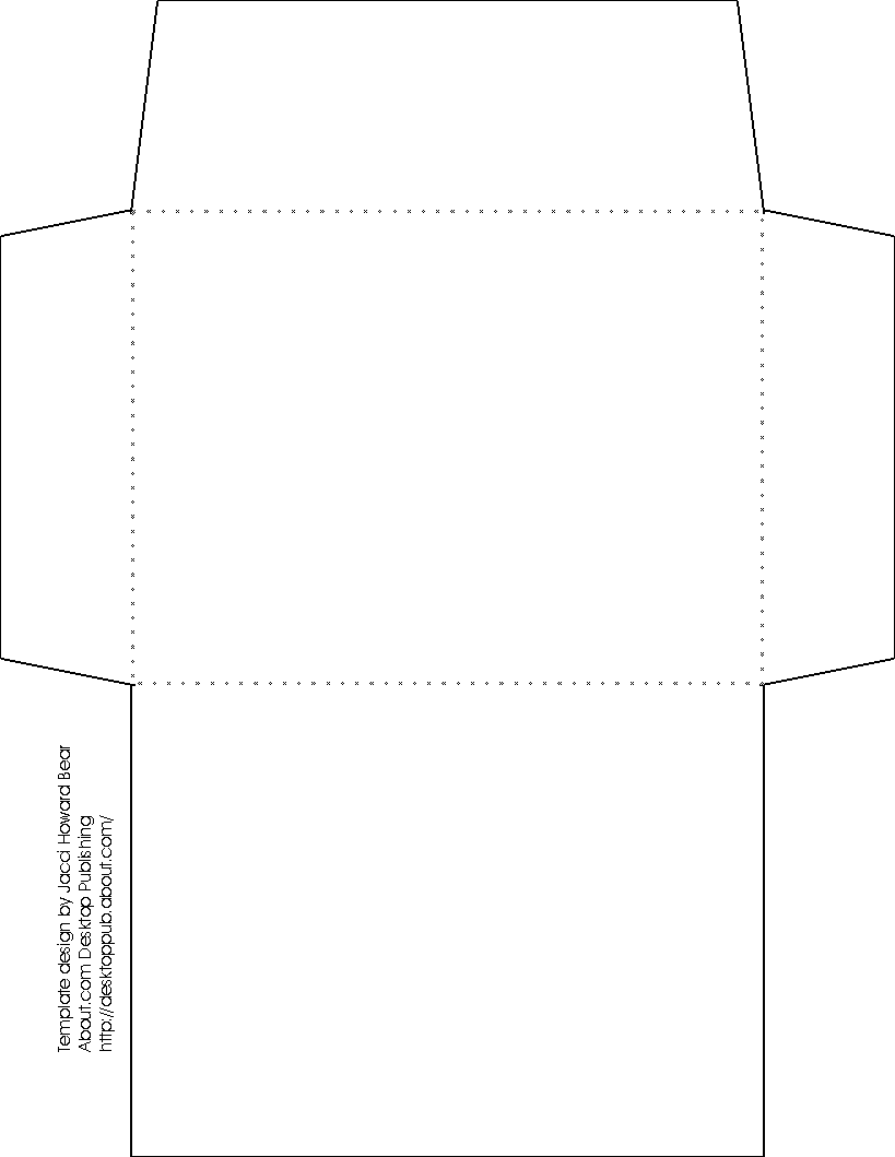 Envelope Template Envelope Template