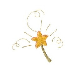 Fairy Wand Embroidery Design