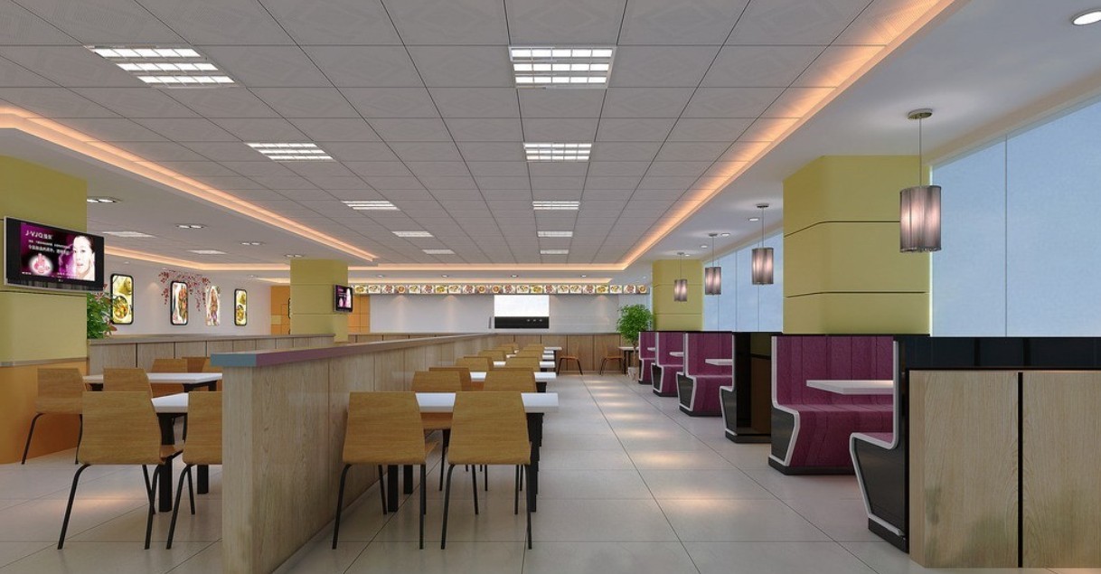 Fast Food Restaurant Interior Design