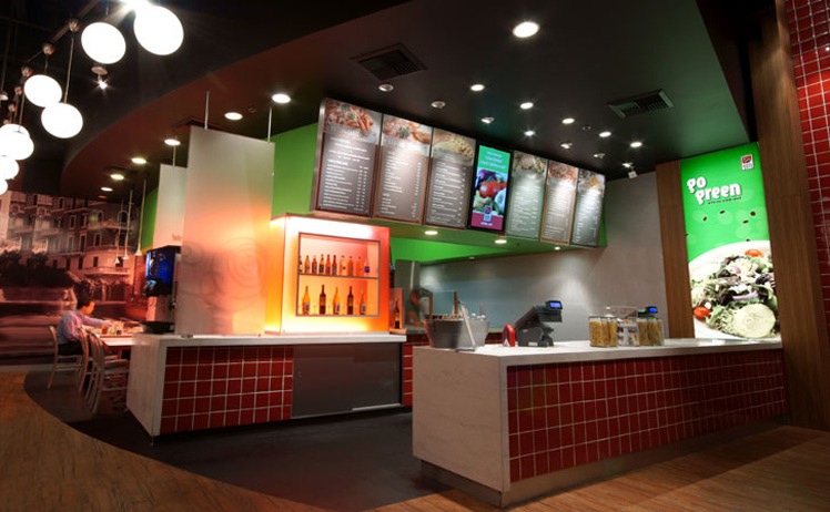 Fast Food Restaurant Interior Design