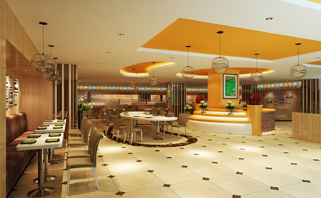 Fast Food Restaurant Interior Design