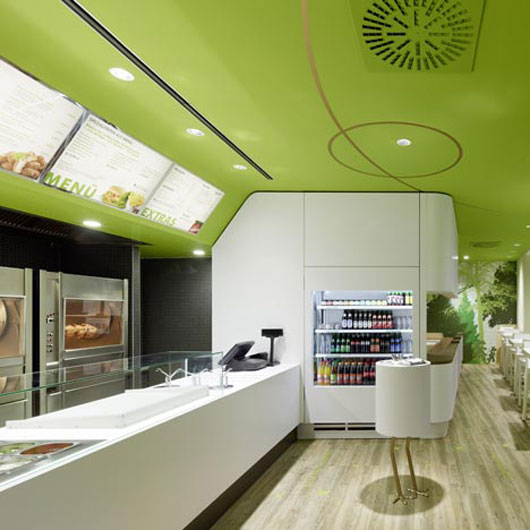 Fast Food Restaurant Interior Design