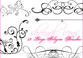 Filigree Photoshop Brushes Free Filigree Photoshop Brushes Free
