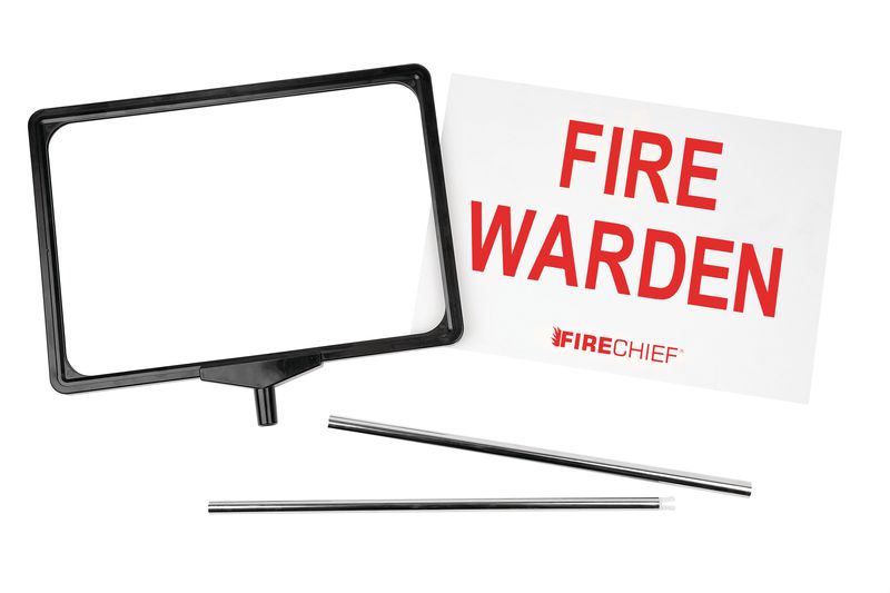 Fire Warden Sign Fire Warden Sign