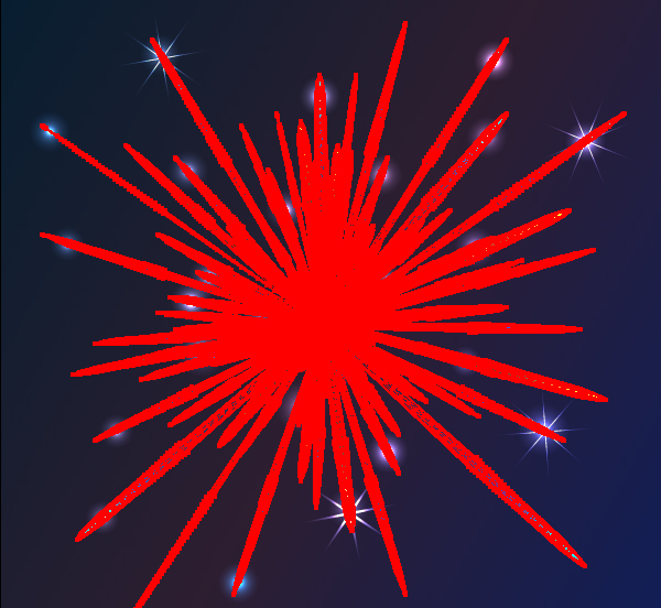 Fireworks Vector Tutorial