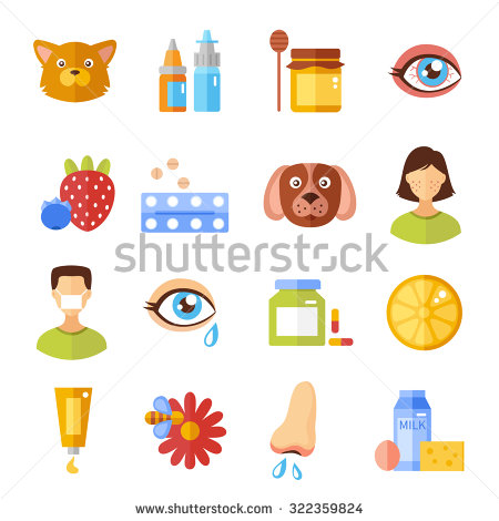 Food Allergy Icons