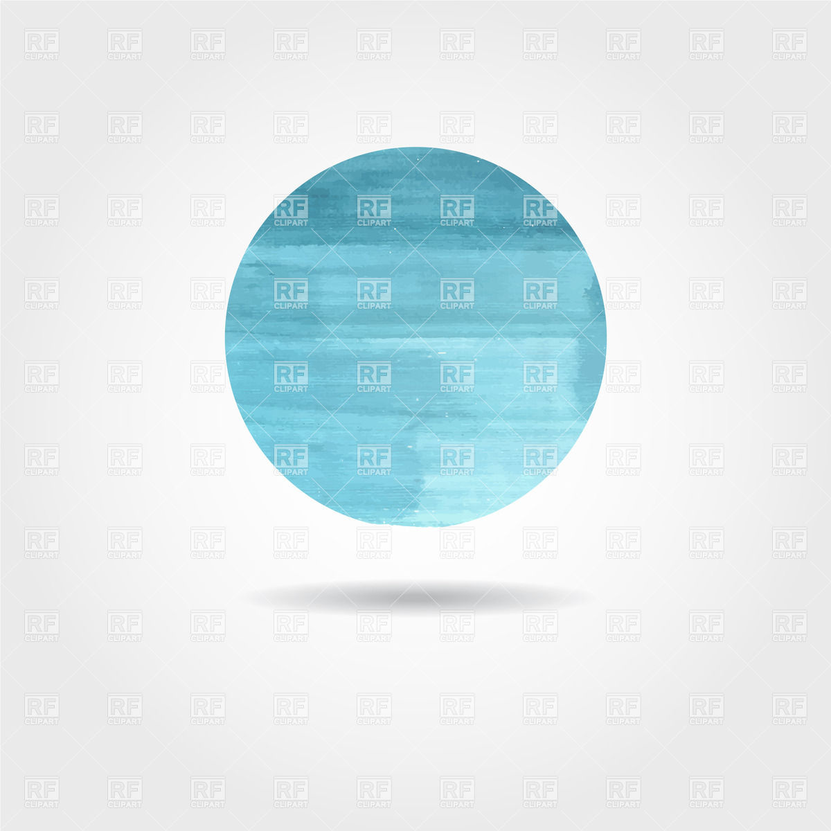 Free Blue Watercolor Circle S