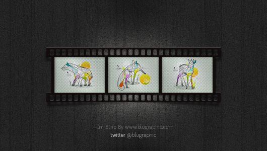 Free Film Strip PSD Free Film Strip PSD