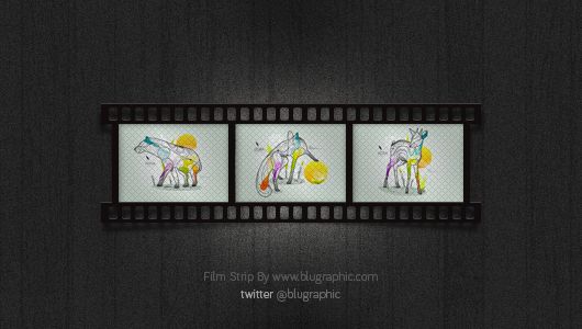 Free Film Strip PSD