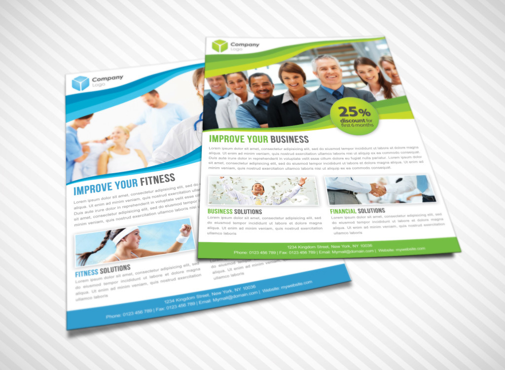 Free Flyer Mockup PSD Free Flyer Mockup PSD