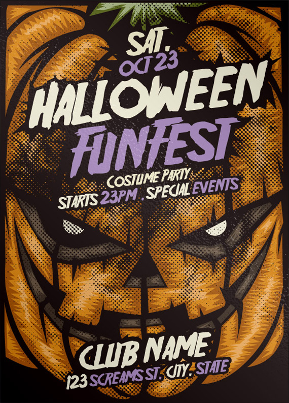 Free Halloween Flyer Template