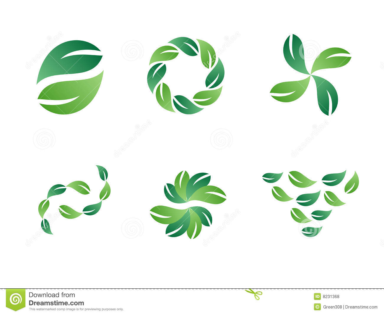 Free Logo Design Green Leaves