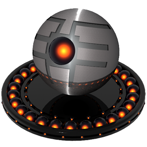 Free Orange and Chrome Icon