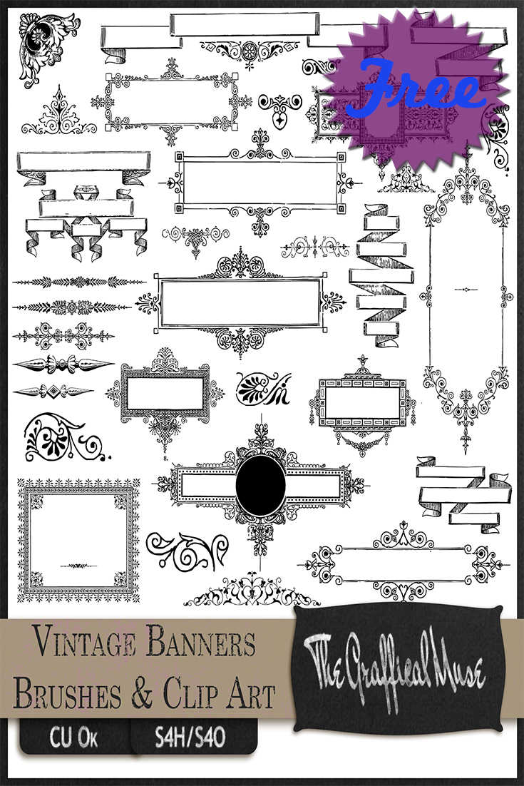 Free Photoshop Brushes Vintage Frames Free Photoshop Brushes Vintage Frames