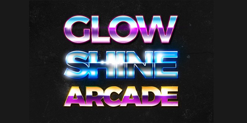 Free Photoshop Text Styles Free Photoshop Text Styles