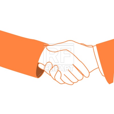 Free Vector Clip Art Handshake