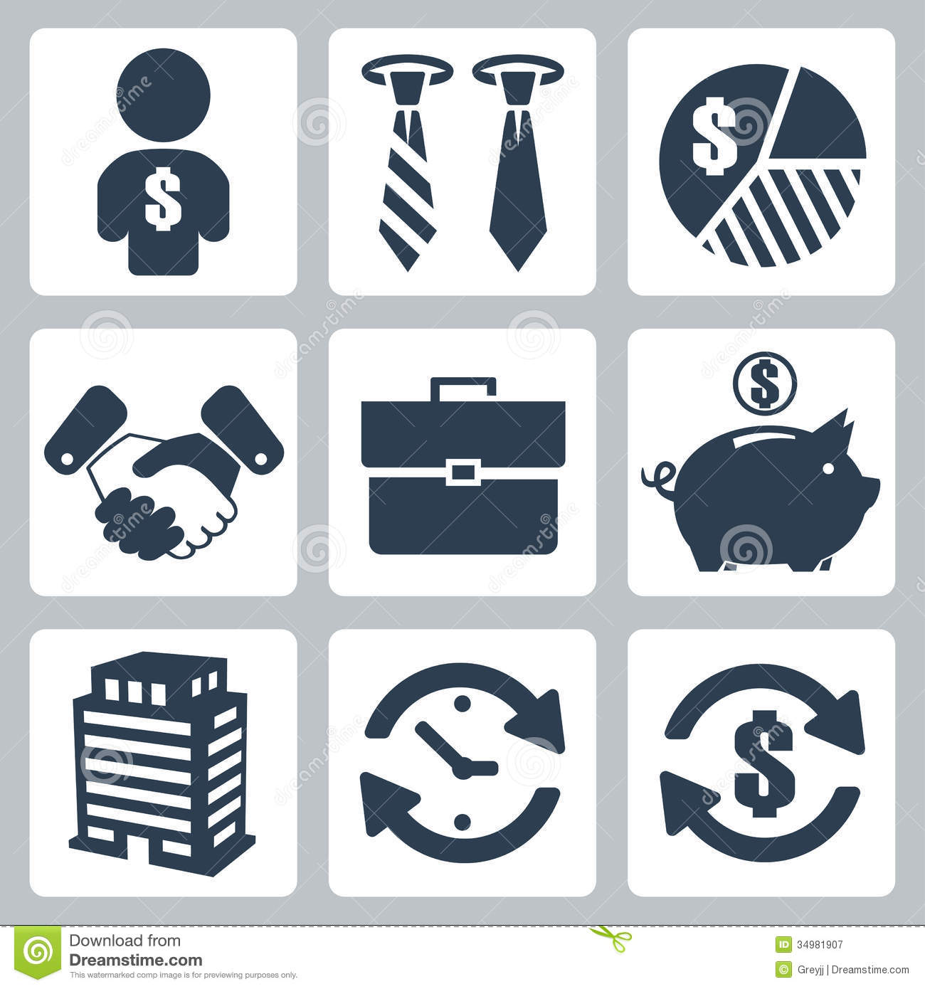 Free Vector Money Icons