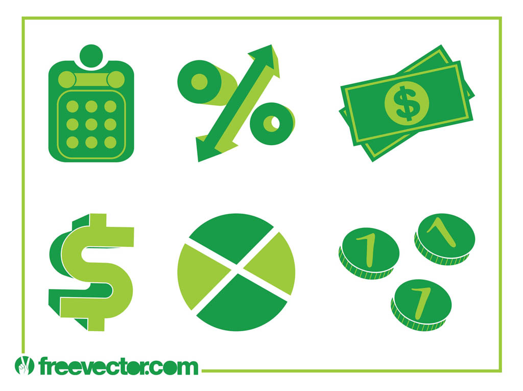 Free Vector Money Icons