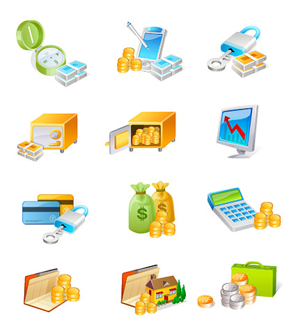 Free Vector Money Icons