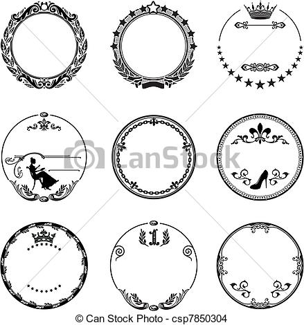 Free Vector Round Frame