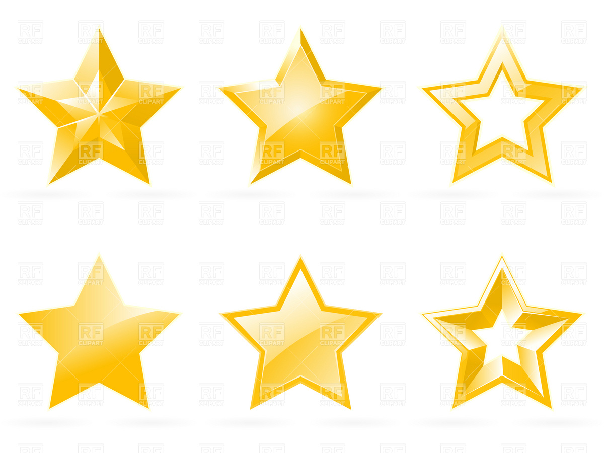 Free Vectors Clip Art Stars