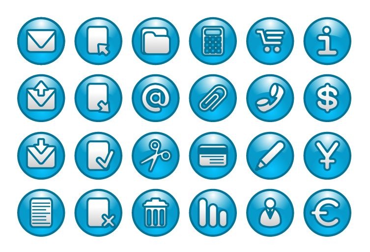 18 Buttons And Icons Website Images