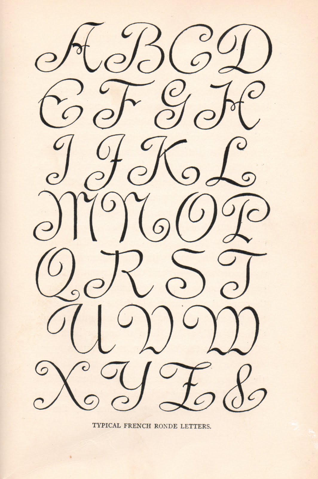 French Alphabet Letters