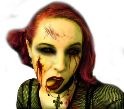 Girl Zombie PSD