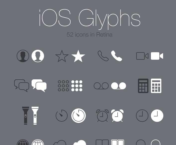 Glyph Icon Download