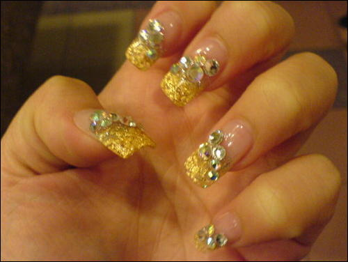 Gold Nail Art Designs