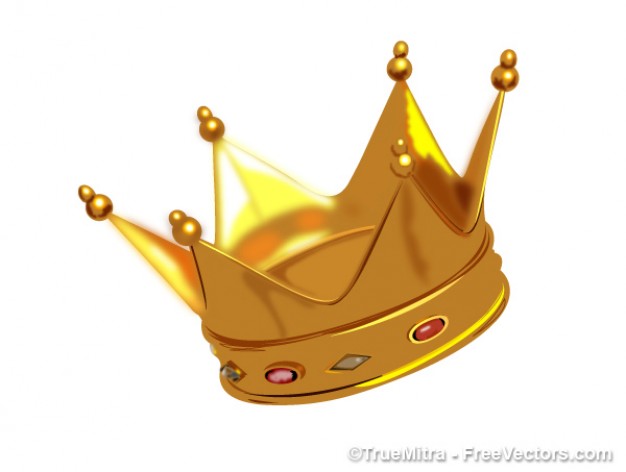 Golden Crown Vector Free