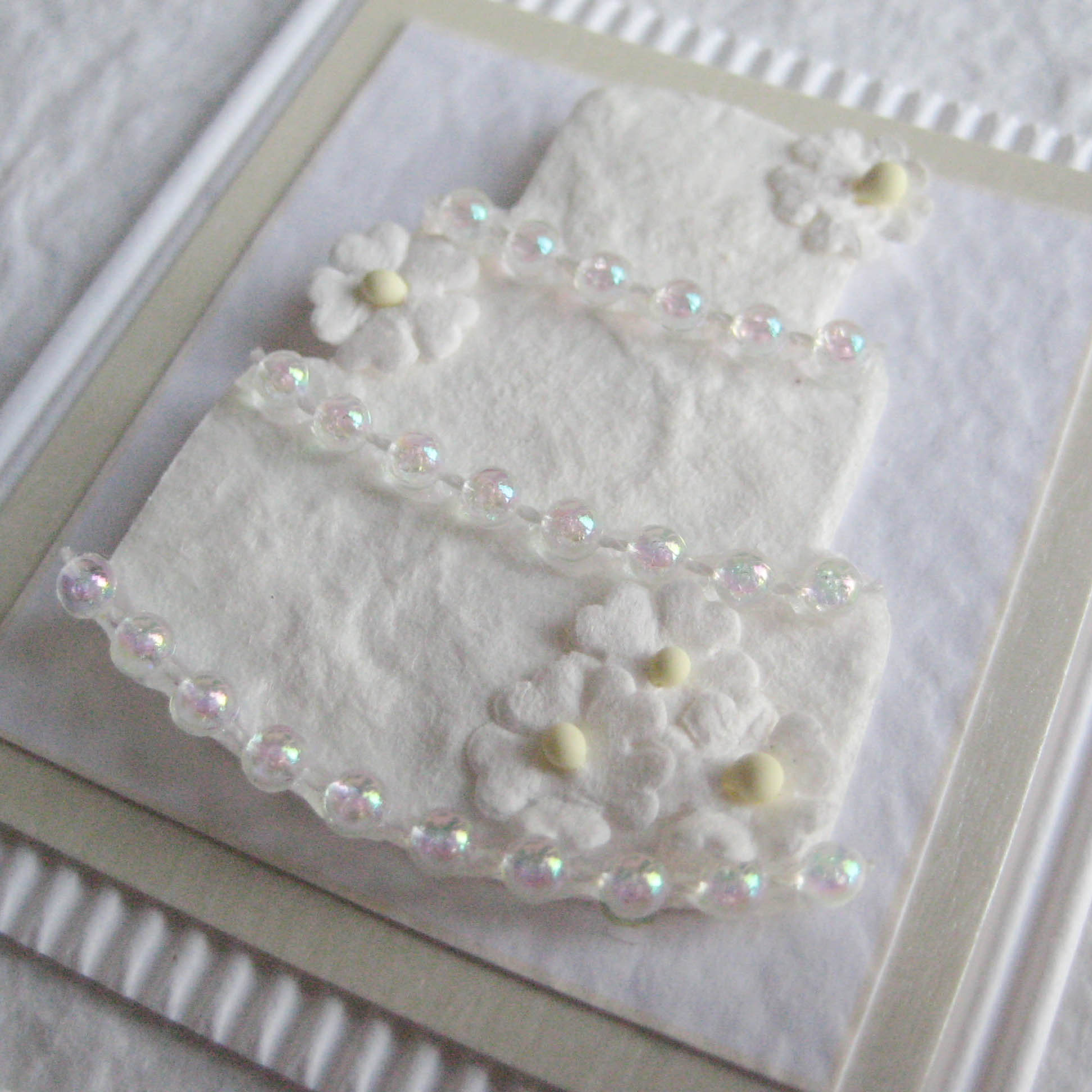 Handmade Wedding Card Cake Design Ideas