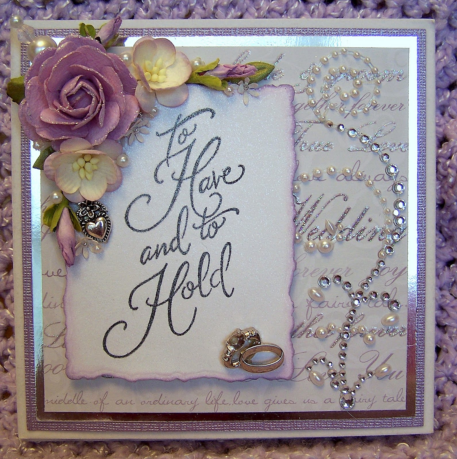 Handmade Wedding Card