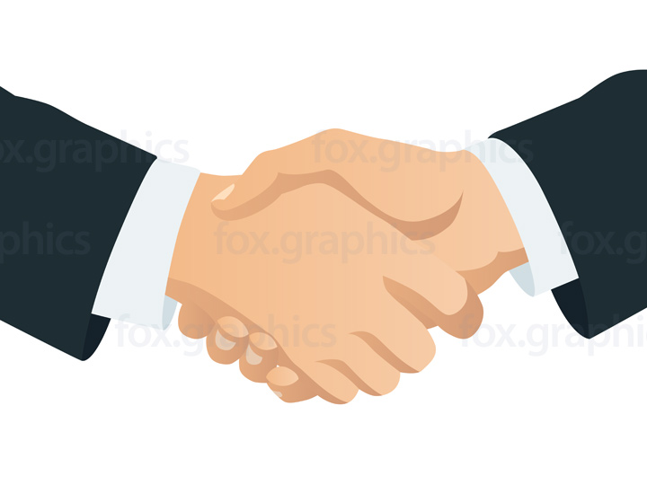 Handshake Vector Graphic