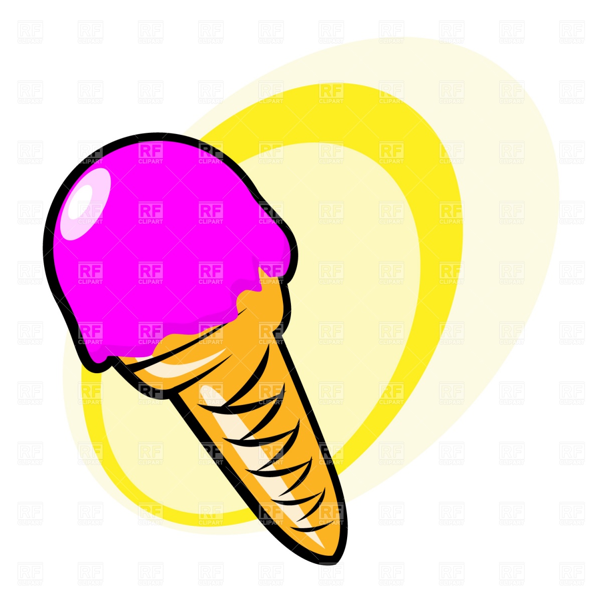 Ice Cream Bowl Clip Art Free