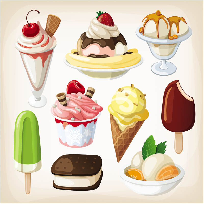 Ice Cream Vector Art