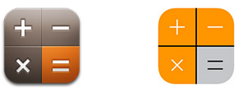 iOS 7 Calculator Icon