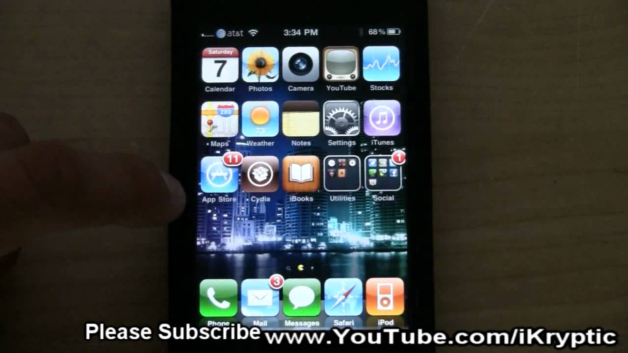 iPhone 4 App Icons