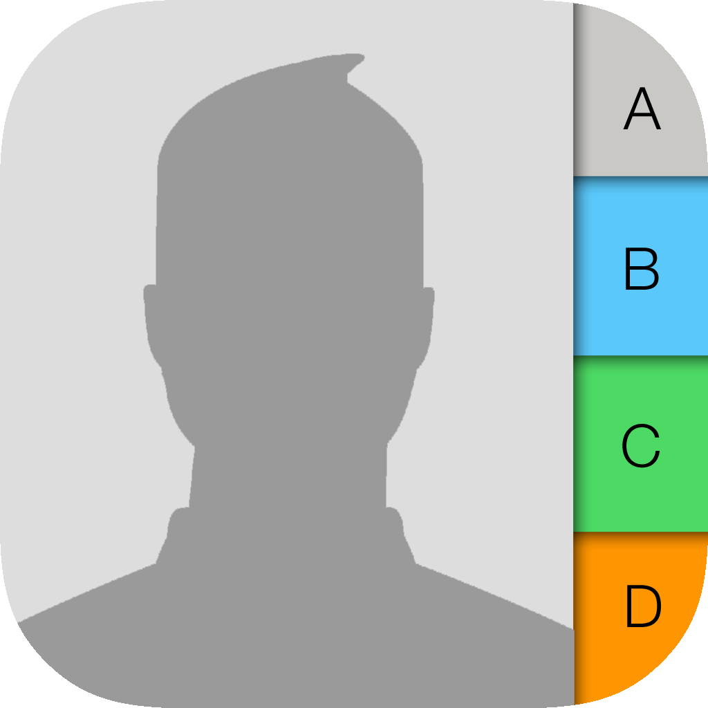 iPhone Contacts App Icon