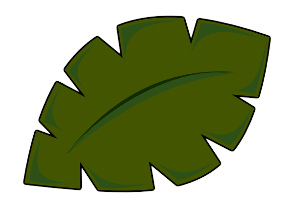 Jungle Leaves Clip Art