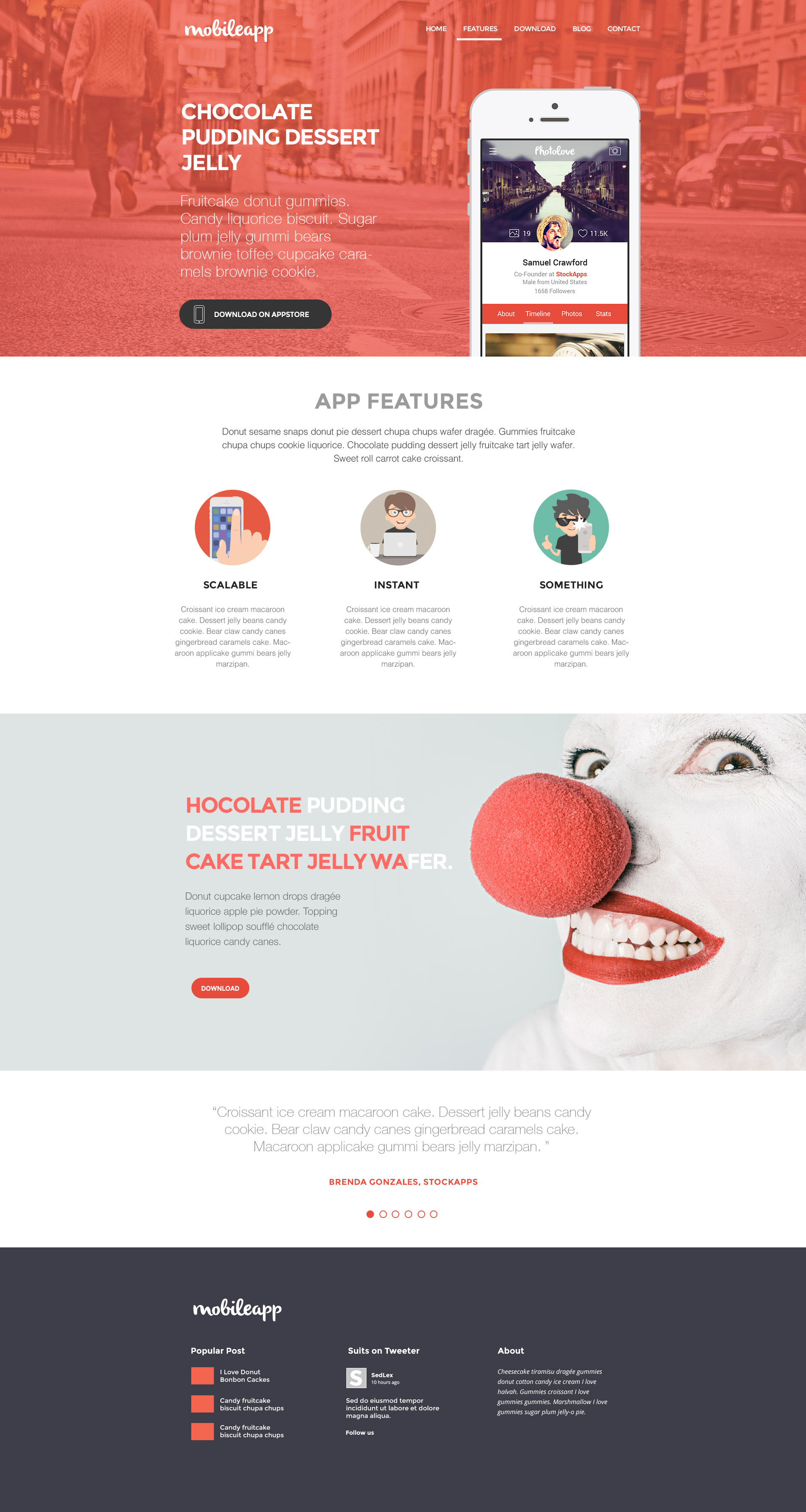 Landing Page Template