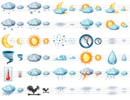 Large Weather Icons Large Weather Icons