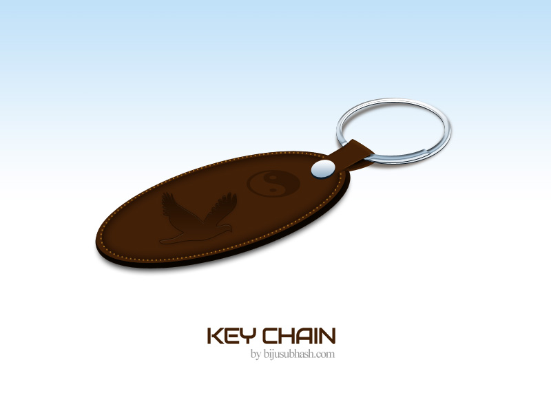 Leather Key Chain