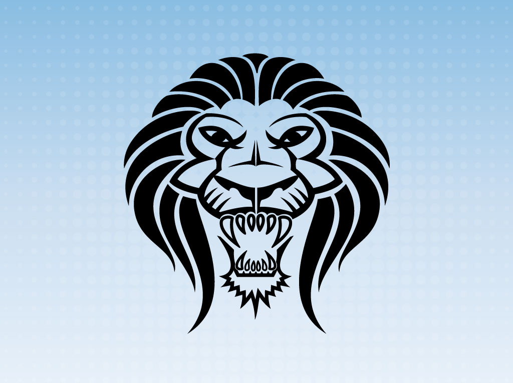 Lion Head Graphic Design