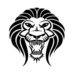 Lion Head Vector