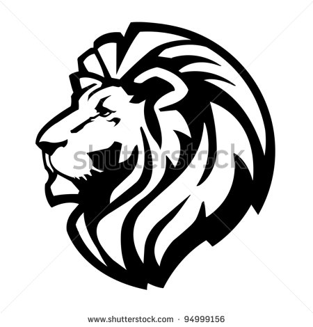 Lion Head Vector