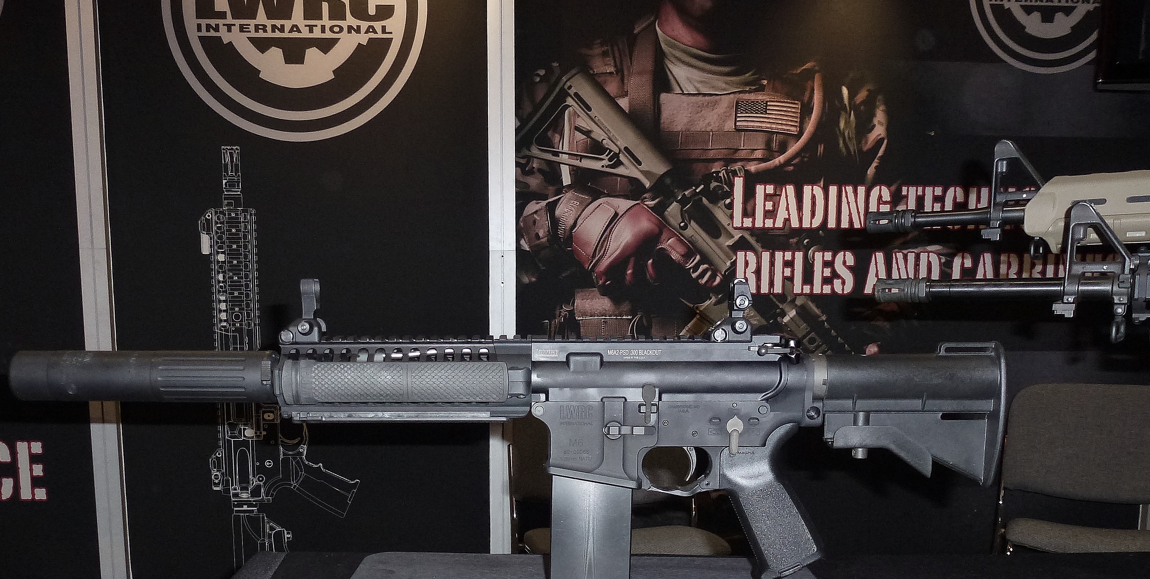 10 LWRC PSD 300 Blackout Images