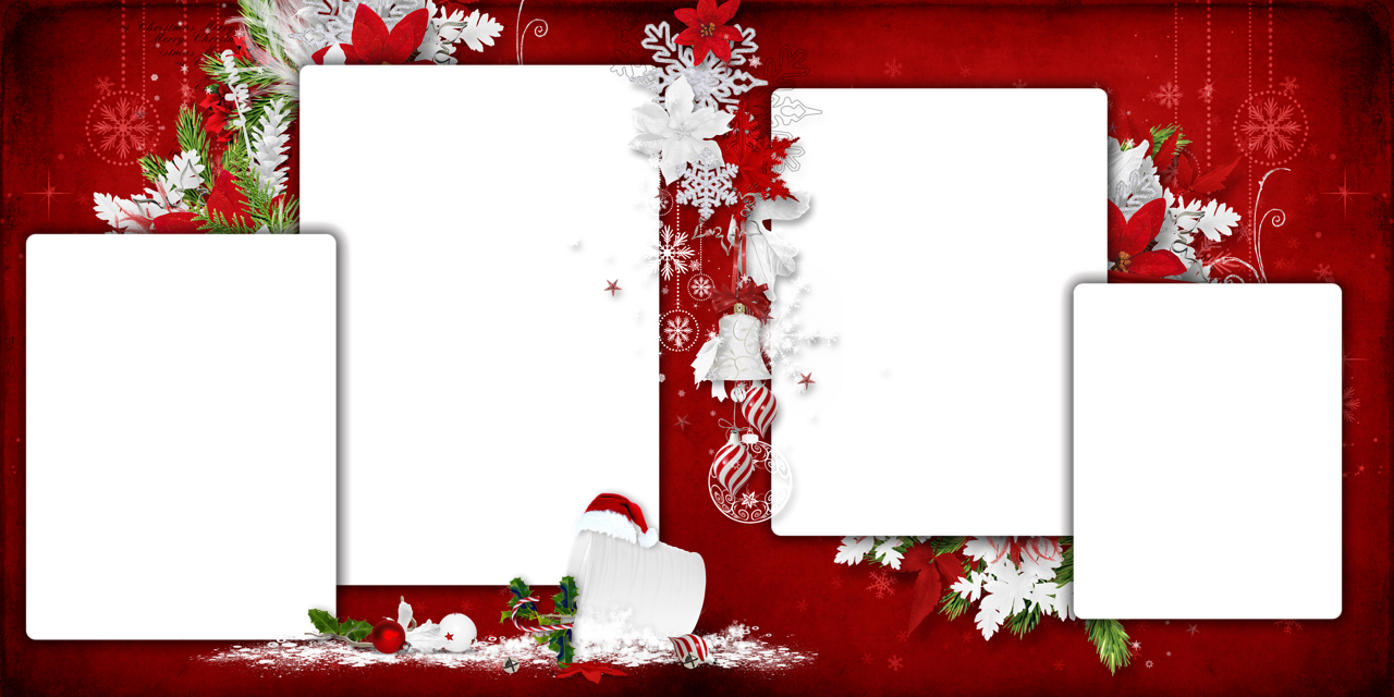 Merry Christmas Picture Frame Photoshop